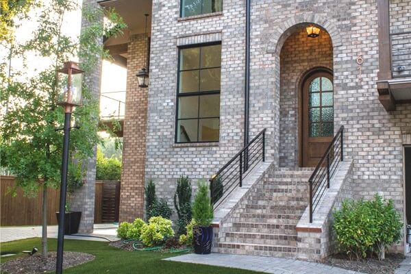 New-build home landscaping construction by SouthernEEZ